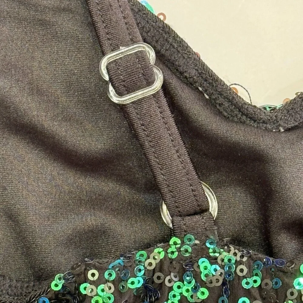 CURTAIN CALL Showtime Star 2-Piece Dance Costume‎ Leotard Tutu Size CME Ballet